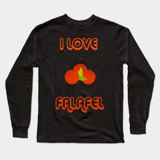 I love falafel Long Sleeve T-Shirt
